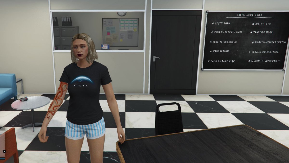 Kakatasweet's tweet photo. Dock Export List Today 😊 19-20 th April 2024 (GMT+7) Ocelot F620 is the only Road Car on the List #GTAonline #GTAV #ChopShopDLC #GTAootd #KampoengGirl #CluckinBellFarmRaid https://t.co/riPOImFypP