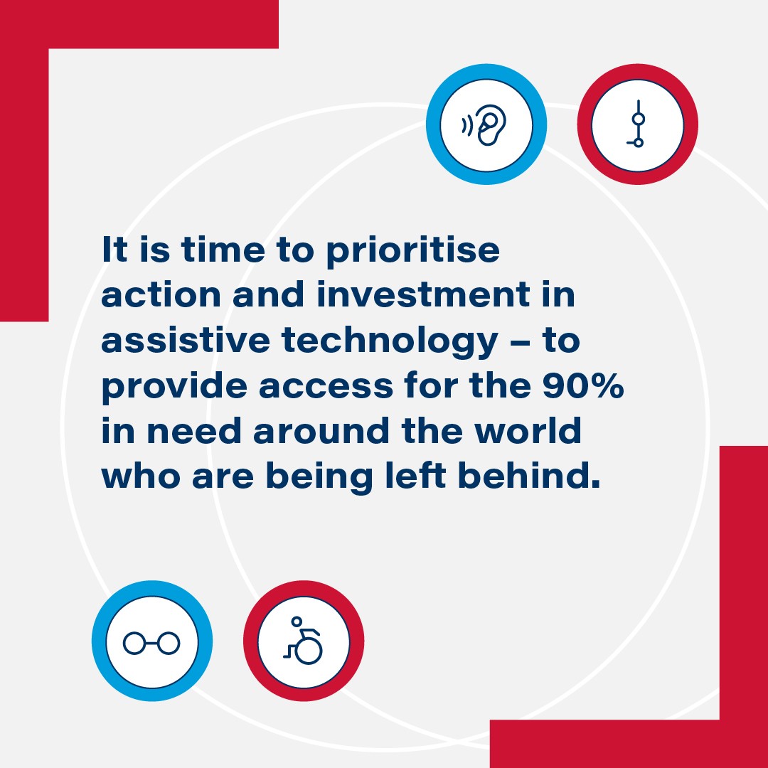 Investing in #AT both has a transformative impact on people’s wellbeing & makes sound economic sense. It is both the right thing & the smart thing to do. 🔗Read more in The Case for Investing in #AssistiveTechnology here: tinyurl.com/yc8mjbd5 #ATChangesLives #UnlockTheEveryday