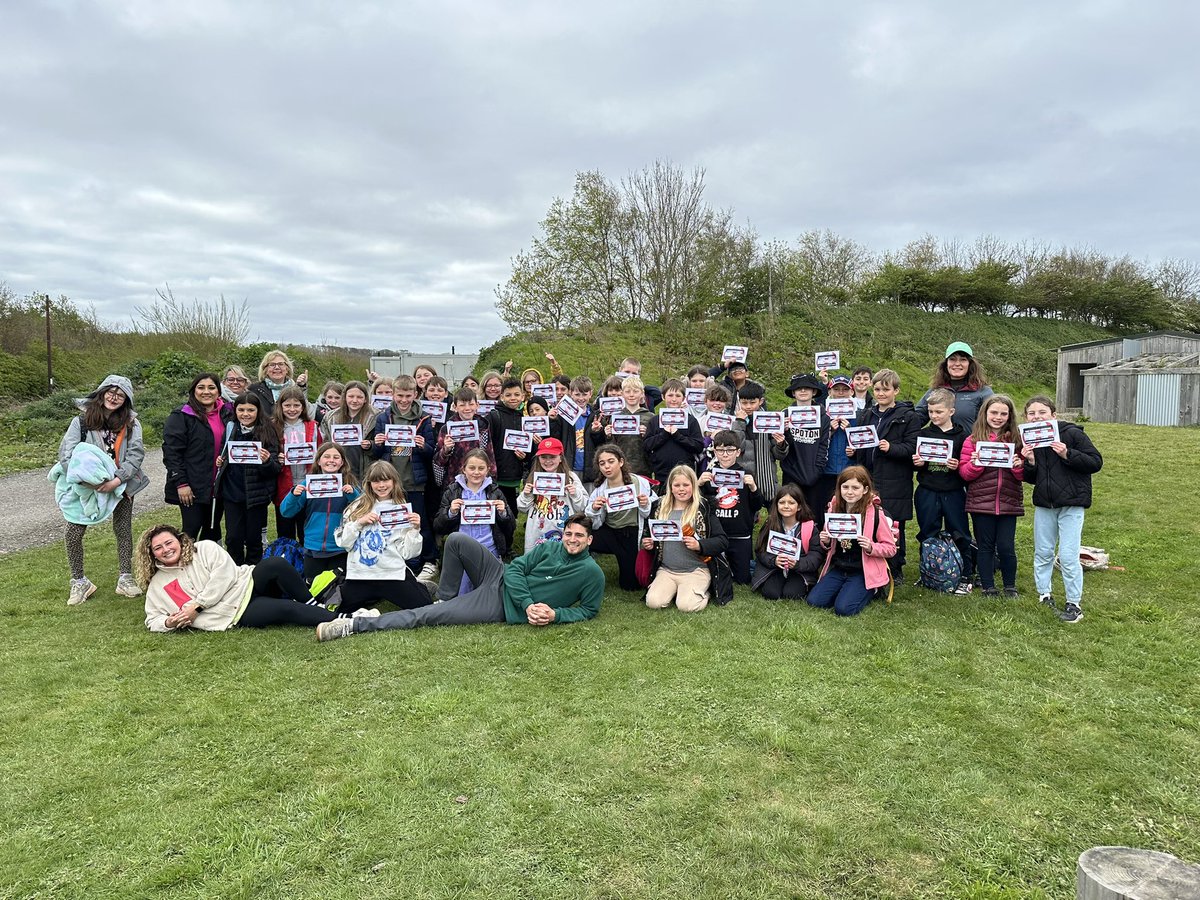 HurstParkSchool's tweet photo. ✨North Devon residential trip UNFORGETTABLE memories in a stunning location, fantastic challenges overcome together.  A huge thank you to the adventure team @Kingswood_ especially Nathan for being an epic host. 🌊🚣🏽🏄🛶🎢 💃🏻🕺☀️⛱️🐚🎥🐑🤡
#HPDevon24 
@LEOacademies 
#WeAreLEO 🦁 https://t.co/U7KSw7bf1g