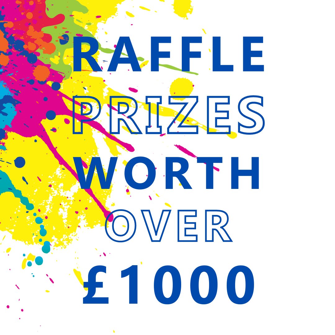 📣Join us on 25 April at @Masson Mills, for a great evening of entertainment, and the opportunity to enter a prize raffle! 🥳🎁🥳 🪙An amazing selection of prizes have been donated by the generous businesses and artists from around the county, with prizes totalling over £1000!!