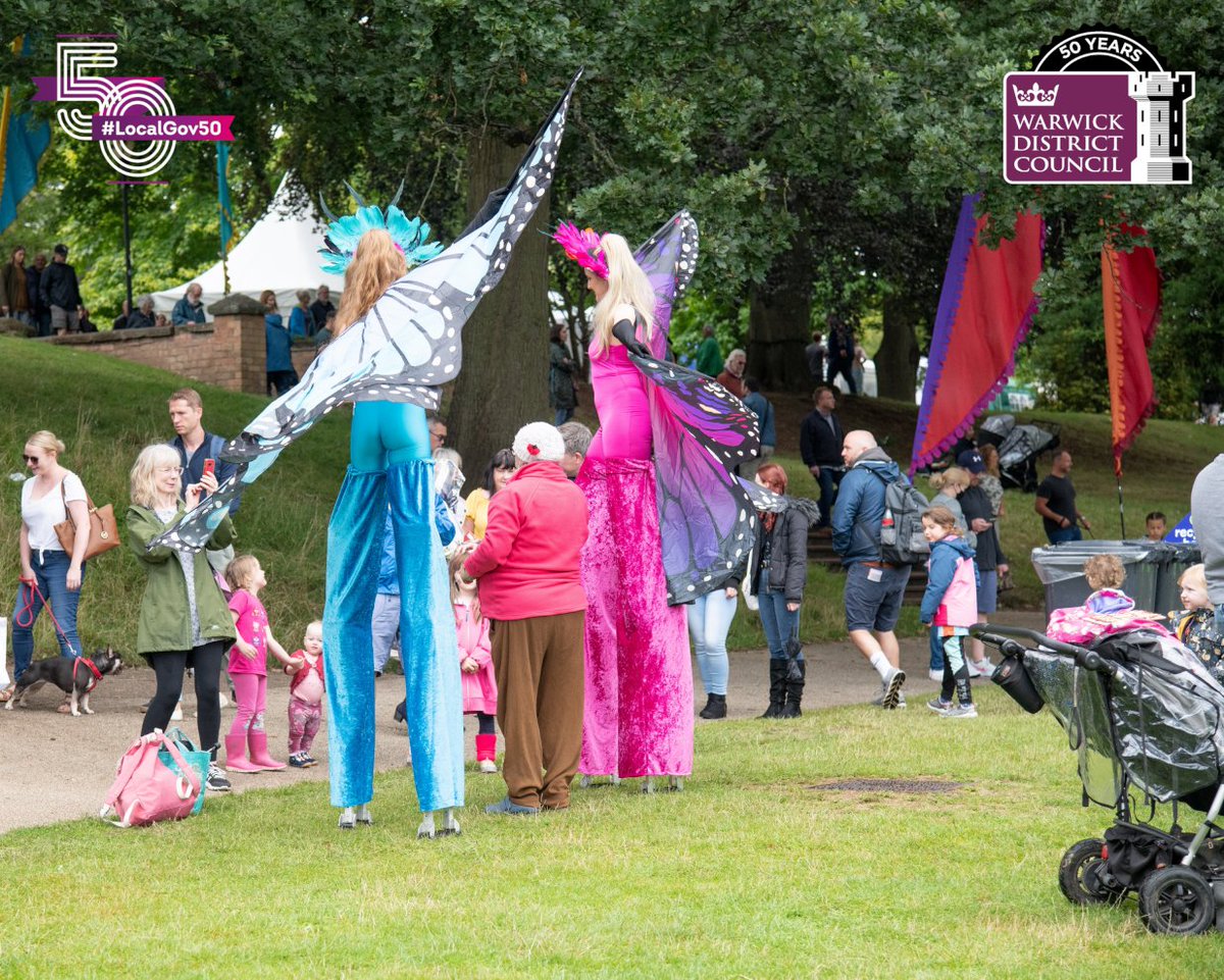 Warwick_DC's tweet photo. Our Spring/Summer events guide is out!
Helping to facilitate the dozens of events that take place in our parks has been an important role of the Council for the past 50 years.
What's your favourite event to go to? What past events did you enjoy? #WDCis50 #LocalGov50 https://t.co/Hst4FUQ7BO