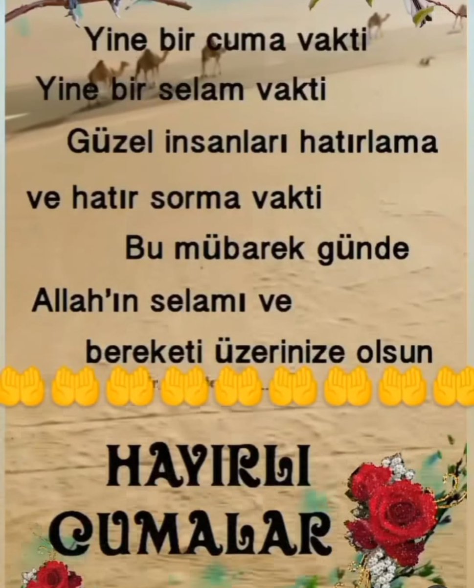 @b_ertug1 Hayırlı cumalar🤲