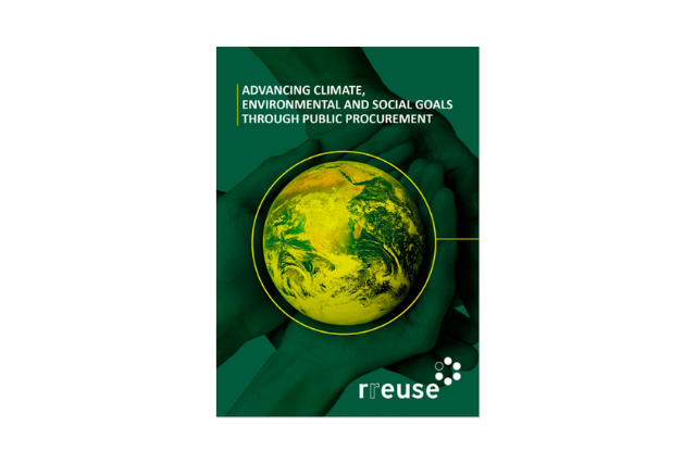 🚨 RREUSE's latest report on Advancing Climate, Environmental and Social Goals Through Public Procurement is out! Discover concrete experiences & valuable sustainable #publicprocurement data. 🔗 t.ly/krvyz #socialandcircular #socialeconomy #circulareconomy