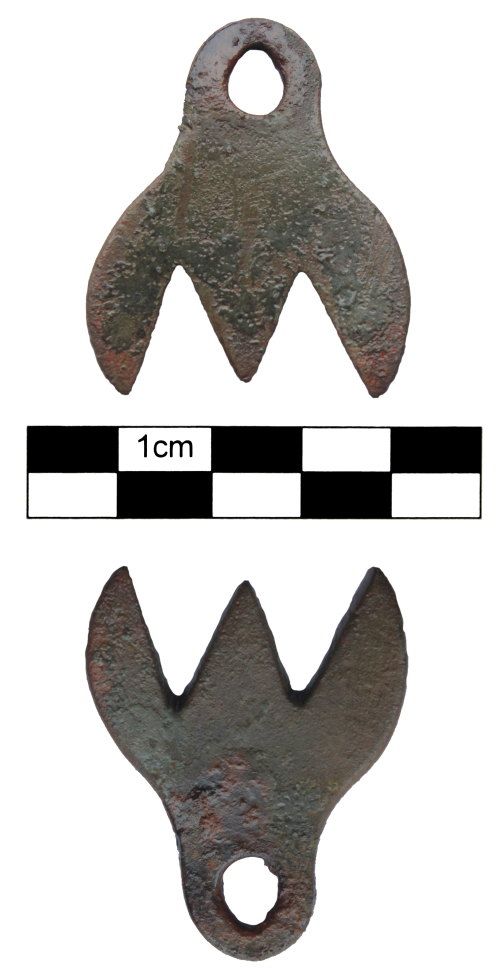 Today's #FindsFriday is a Surveyors Chain Link, used to indicate an interval on a land surveyor's measuring chain which is used to measure parcels of land. You learn something new every day!

More information here 👇

buff.ly/3PfO7W4
