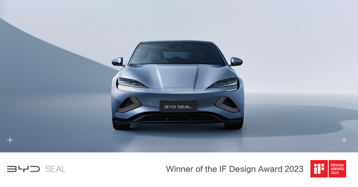 iF you’ve seen the BYD SEAL, you’ll know it deserves the coveted iF Design Award.

#BYD #BuildYourDreams #IFDESIGN
