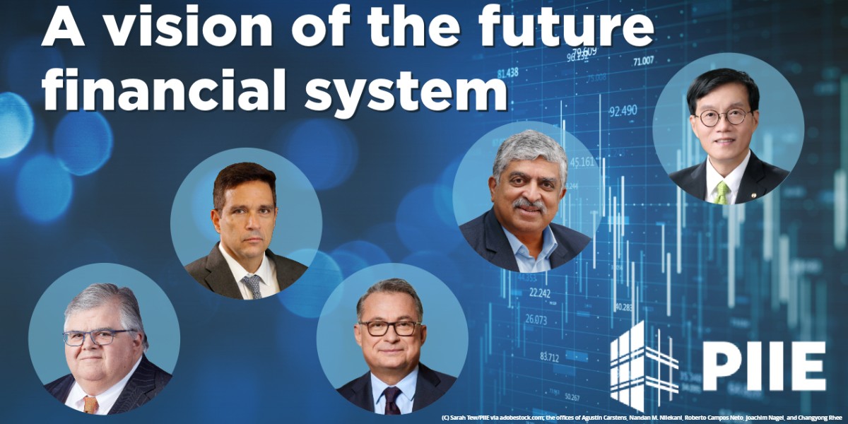 Watch live from 9:00 PM CET: Bundesbank President #JoachimNagel will discuss 'A vision of the future financial system' with @RobertoCamposNeto, @ChangyongRhee, Agustín Carstens @BIS_org, and @NandanNilekani in today's @PIIE webcast. 🎙️ 👉 Tune in: piie.com/events/2024/vi…