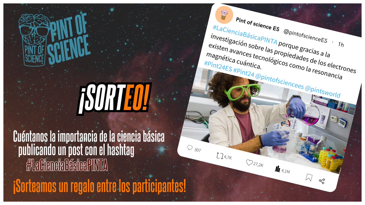Pint of Science ES tweet media