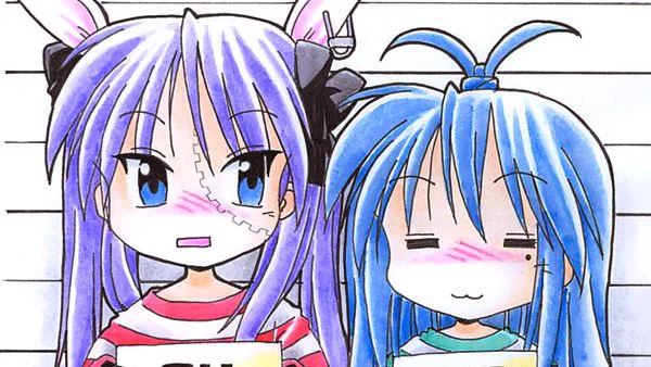#ほっぺの斜線は可愛い お鼻のトコに斜線を入れる少数派 