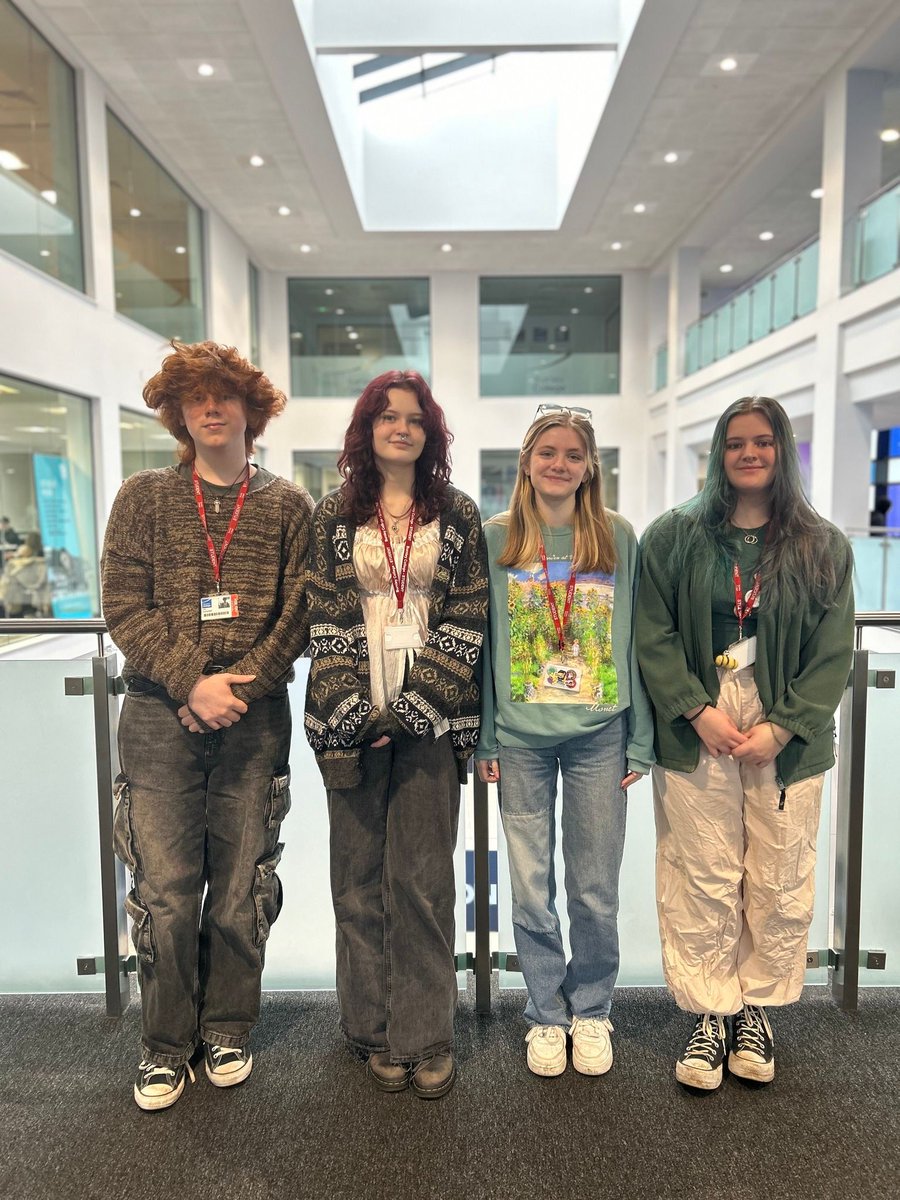Four A Level Students, Darcey, Kathryn, Jessica, and Leo, raised £500 for the LGBTQ+ charity @aktcharity by sleeping in a cardboard box to raise awareness and funds for homeless individuals due to their sexuality and gender. Their initial goal was £100, but they exceeded it.