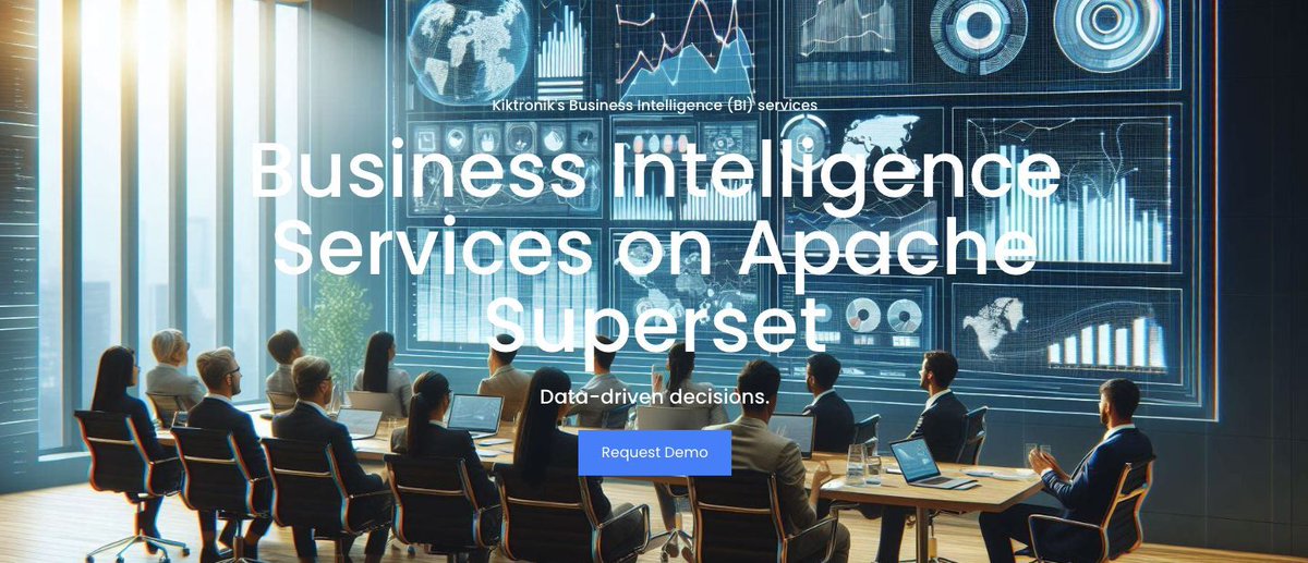 Harness the potential of our Business Intelligence (BI) services, fueled by the dynamic capabilities of Apache Superset. #BusinessIntelligence #BI #ApacheSuperset #DataVisualization #SalesAnalysis #FinancialData #KPIs #Analytics #DecisionMaking 
buff.ly/448l1hu