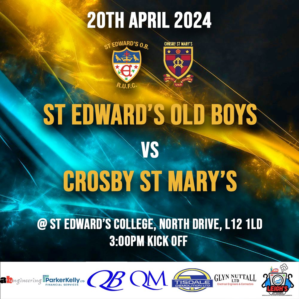 Tomorrow we host Crosby St Mary’s 3pm KO on our annual Past Players Day. Hope University’s alumni game will also be taking place at 1:15pm. Live music, hot food and a raffle, all happening at the CI - it’s sure to be a great day all round!