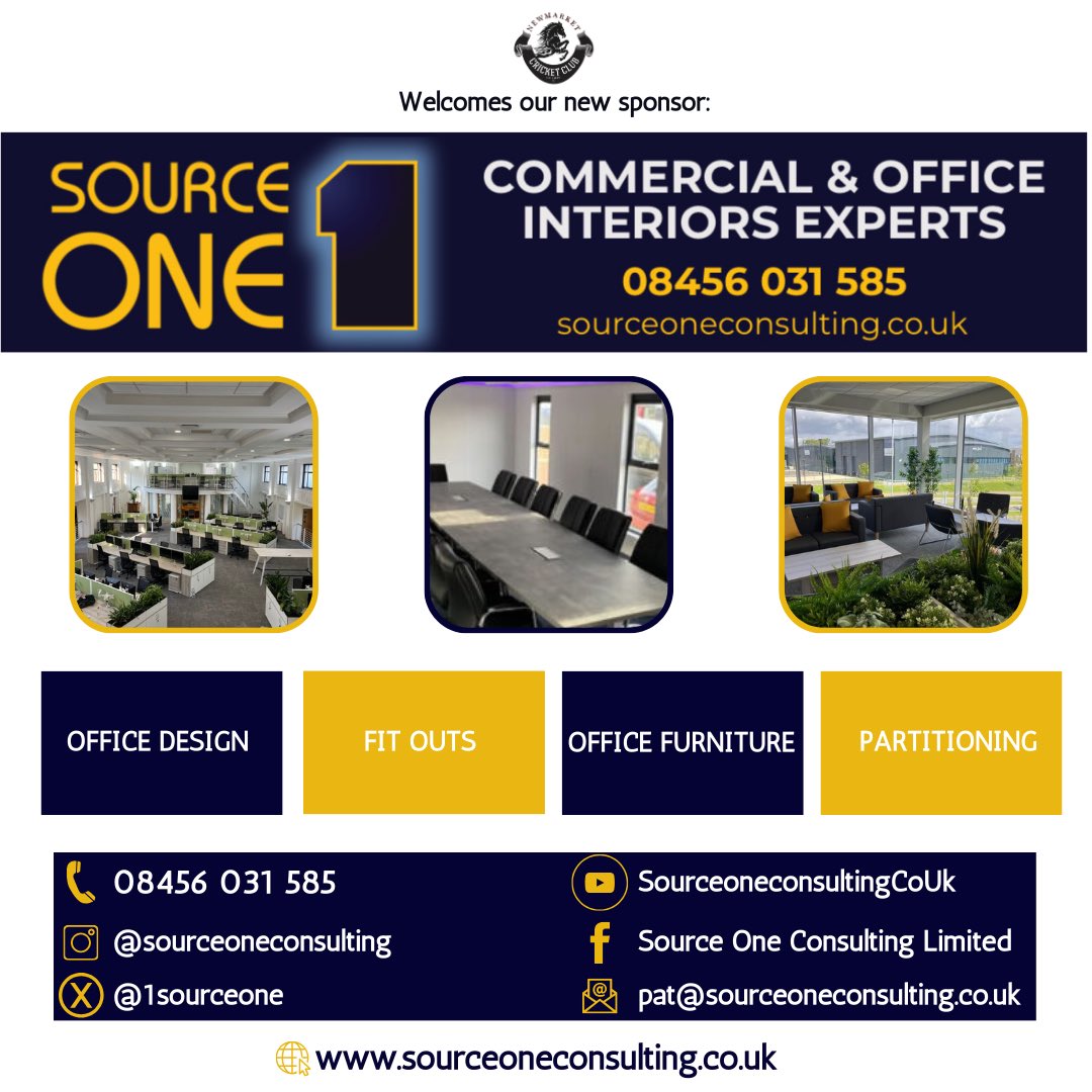 We are excited to welcome a new sponsor for 2024 season: 
<a href="/1Sourceone/">Source One Interiors</a> 
Thank you