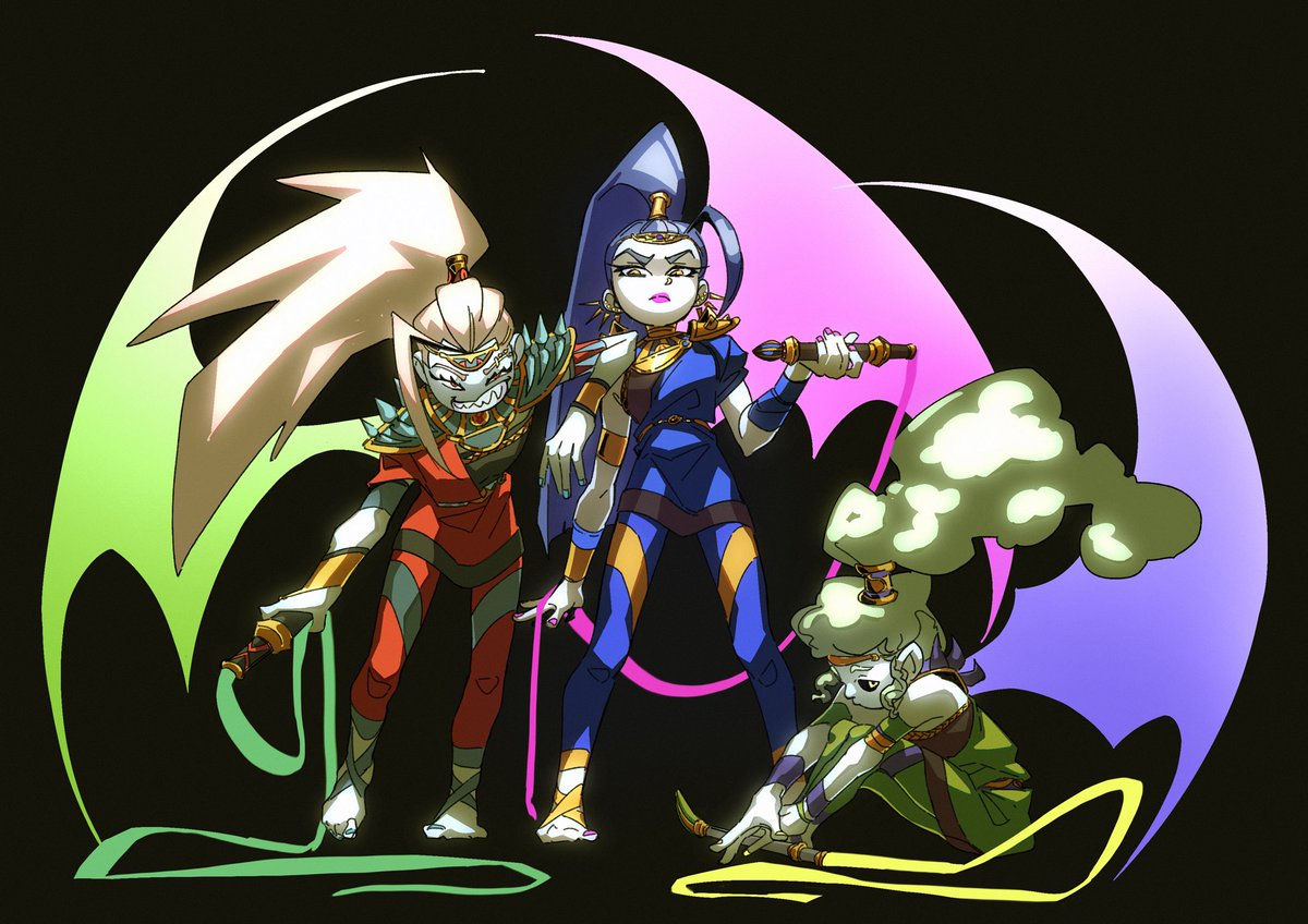 Zagreus : I want to watch the powerpuff girls !
Hades : we have powerpuff girls at home.

#hadesfanart #hades