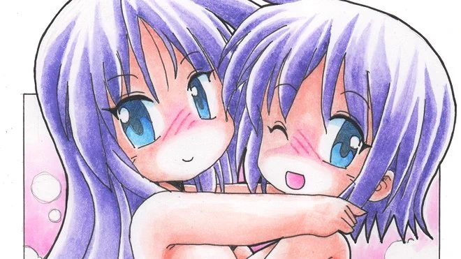 #ほっぺの斜線は可愛い お鼻のトコに斜線を入れる少数派 