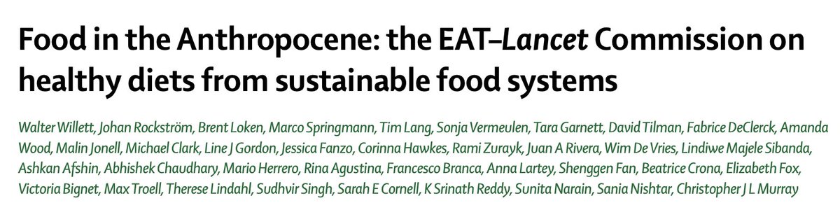 Amazing the EAT-Lancet is 1 of the top 10 papers (excluding economics) that policy documents cite most. And our research earned this distinction (only 5 years!) more quickly than any other paper on the list. Congratulations to the incredible team! nature.com/articles/d4158…