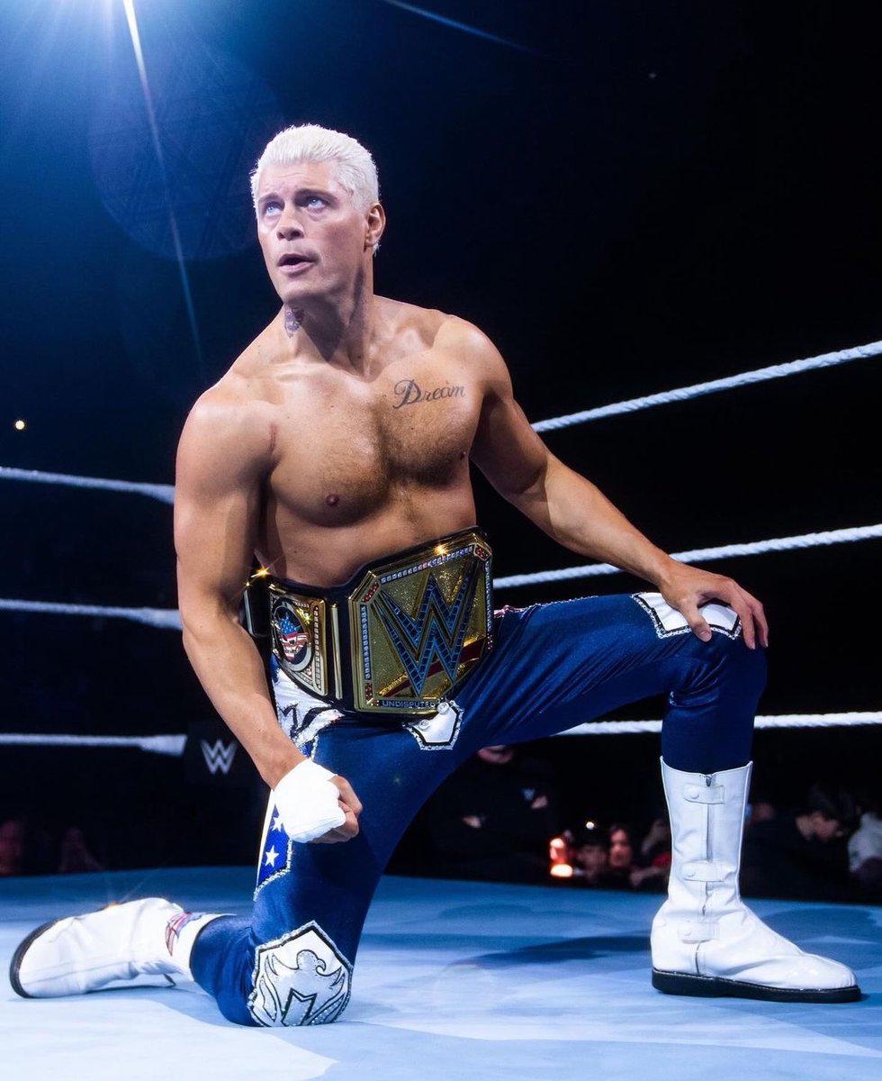 “look for this youngster on the pro wrestling circuit in about a decade or so” and now hes literally undisputed wwe champion i LOVE long term storytelling