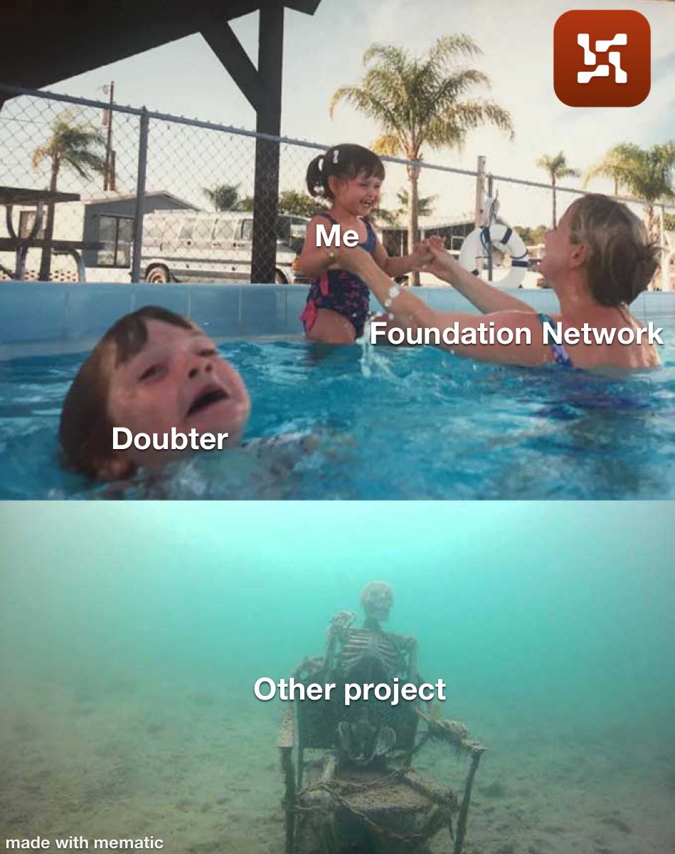 Aidangbekingsl4's tweet image. #FoundationPoints #FoundationNetwork  #Meme