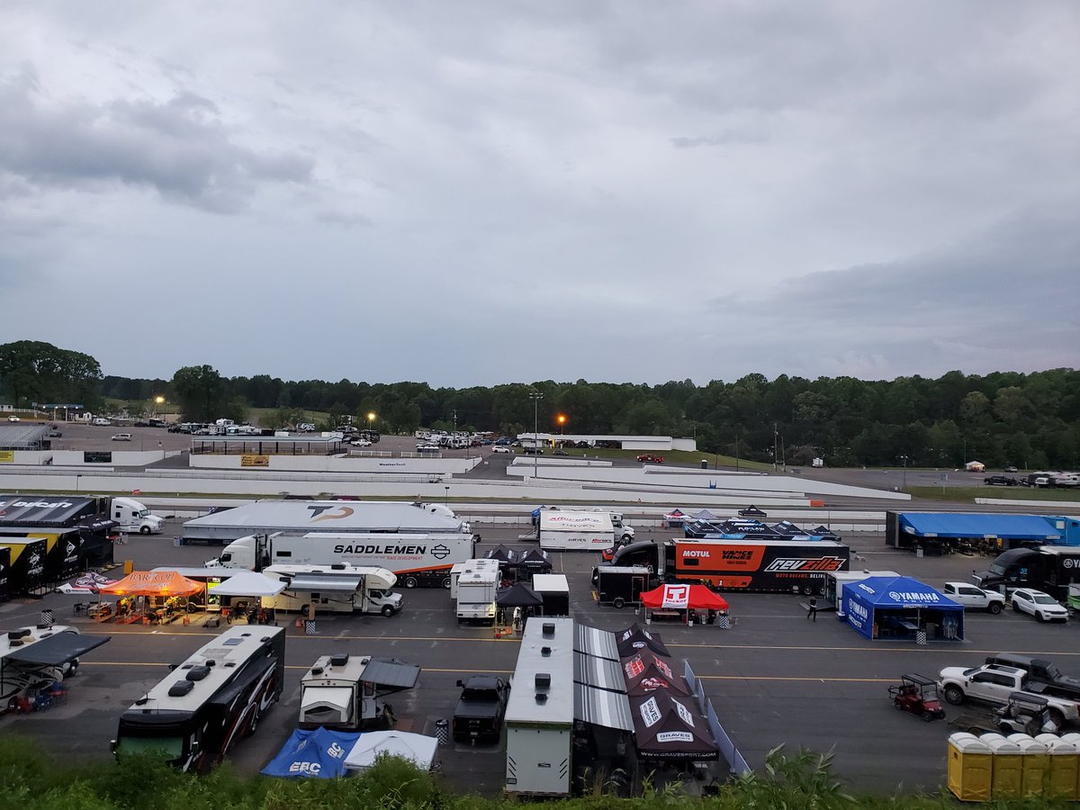 Good morning from a soggy MotoAmerica