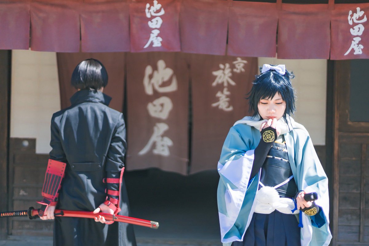 ※cos 刀剣
大和守安定

                    ───────立ち尽くす。

加州清光 癒羽ちゃん
撮影 眠さん
 #ねむれんズ 
 #ラコロール太秦映画村