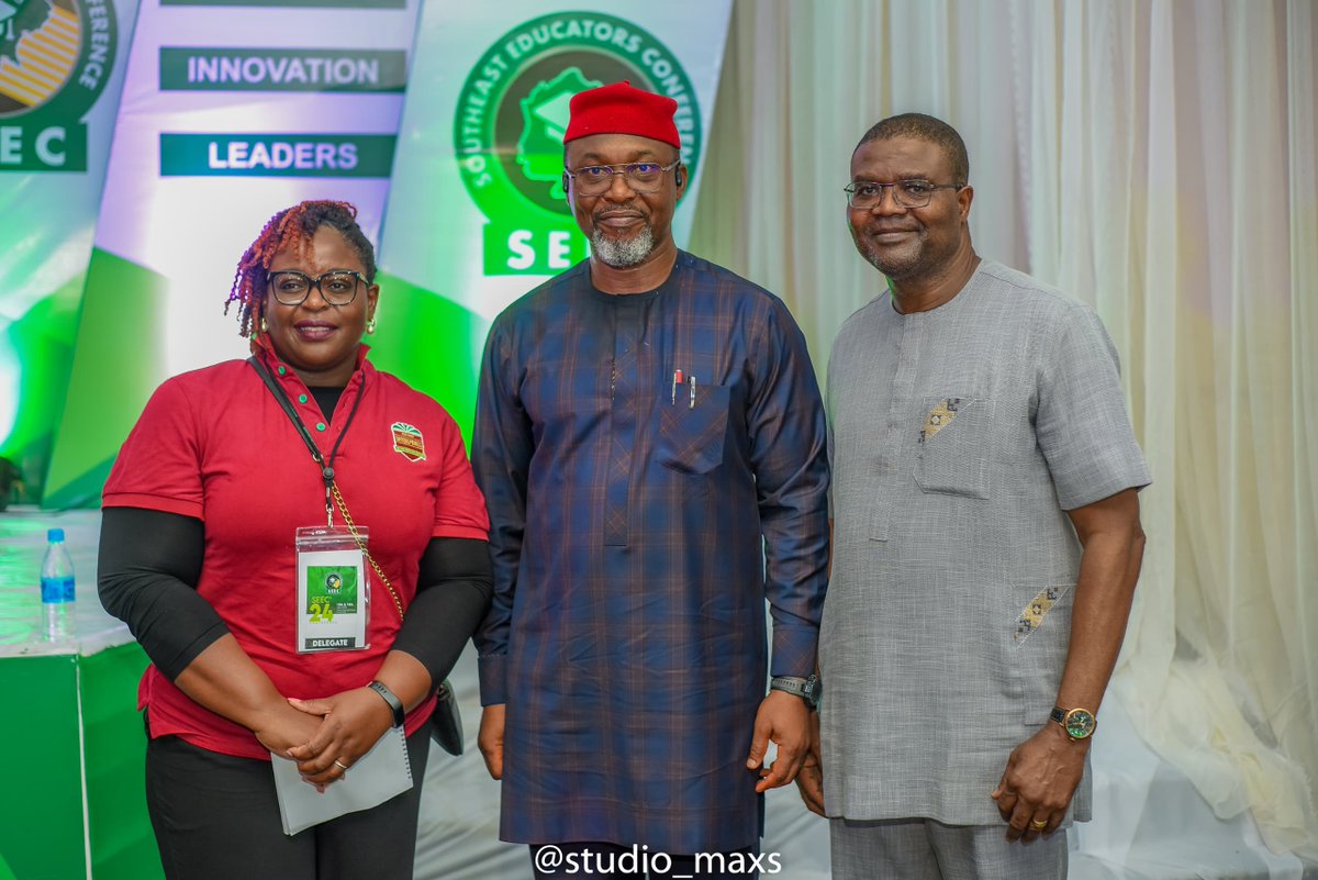 Our Head of Admission, Mrs OluRanti Bankole, spreading the good news about Greensprings at the SouthEast Educators Conference 2024. #GSL #ThinkingSchool #SEEC2024 #SchoolsInLagos