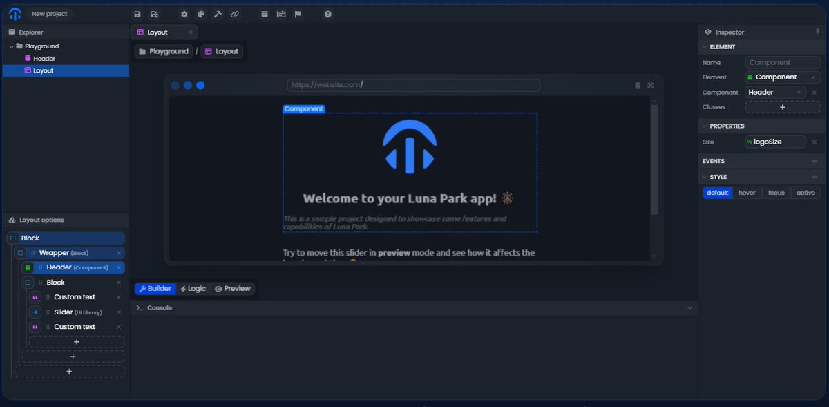 Nouvel outil : <a href="/LunaParkHQ/">Luna Park</a>
➡️Une plateforme pour créer des applications frontend ou desktop puissantes et performantes
outilsnocode.com/outil/lunapark…
#lunapark #nocode #outilsnocode