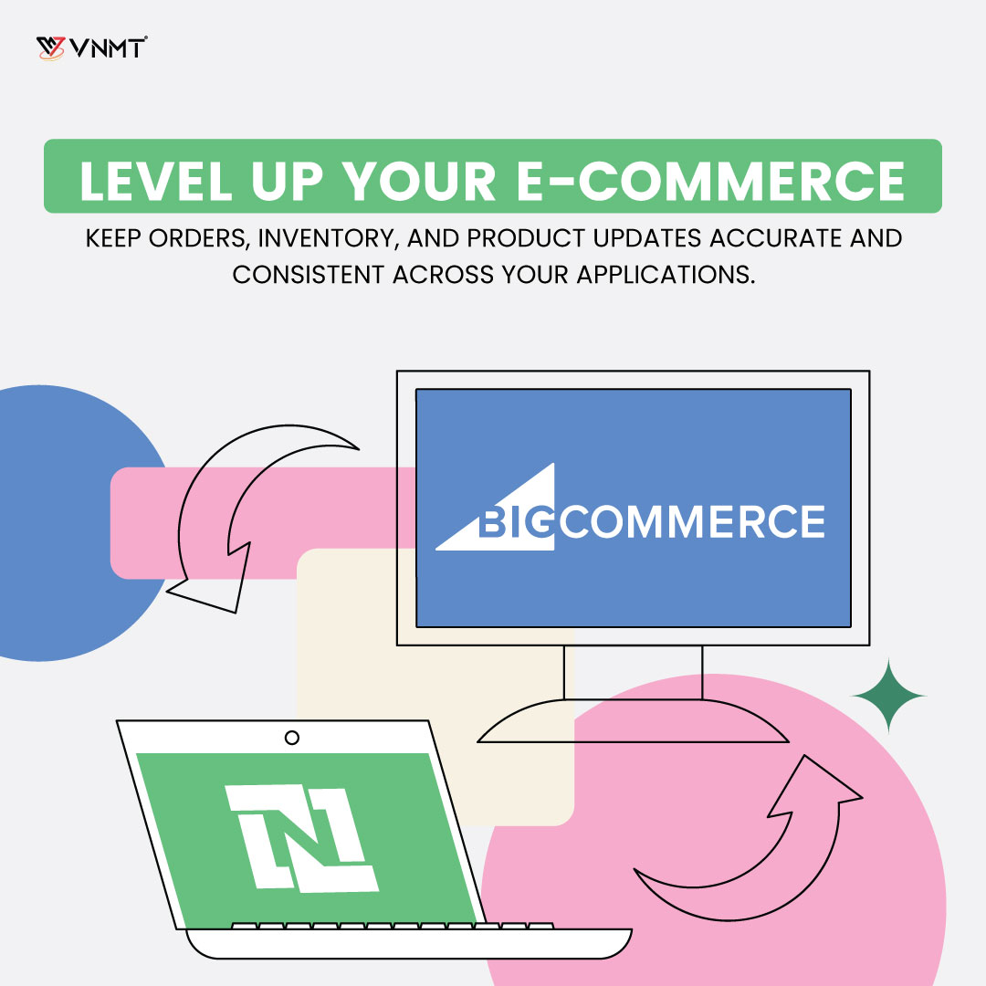 vnmt_solutions's tweet image. Ready to ditch the eCommerce data struggle? VNMT integrates NetSuite &amp;amp; BigCommerce seamlessly!
Contact us for a consultation today! bit.ly/3G6OZbw

#netsuite #netsuiteintegration #bigcommerceintegration #ecommerce #inventorydata #orderupdates #inventoryoperations #ERP