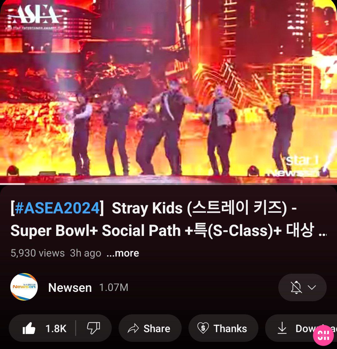 penampilan @stray_kids di ASEA 2024 yang officialnya udah keluar ya jangan lupa ditonton 🥰 -skf