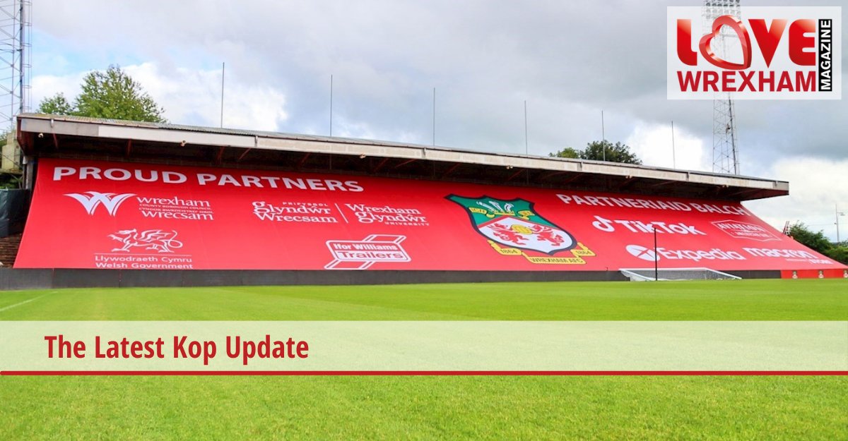 It’s been a few months since the last Kop update, but we have one! ⚽ Read more at: love-wrexham.com/2024/04/28/cou… If you're interested in advertising with us, take a look at love-wrexham.com/advertising/ra… 💻📱 @wrexhamcbc @NWalesSocial @northwalescom #lovewrexham #magazine