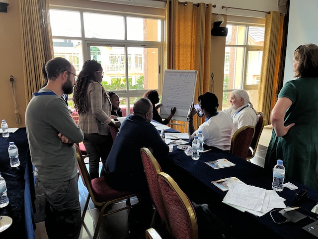 RBM_MSWG's tweet photo. 💡💬 Deep in group work, brainstorming strategies to integrate multi-sectoral action into malaria prevention efforts. Collaboration and innovation are key as we work towards a future free of malaria. #RBM #MSWG #MalariaPrevention #MultiSectoralAction #Collaboration https://t.co/APzNOG110z