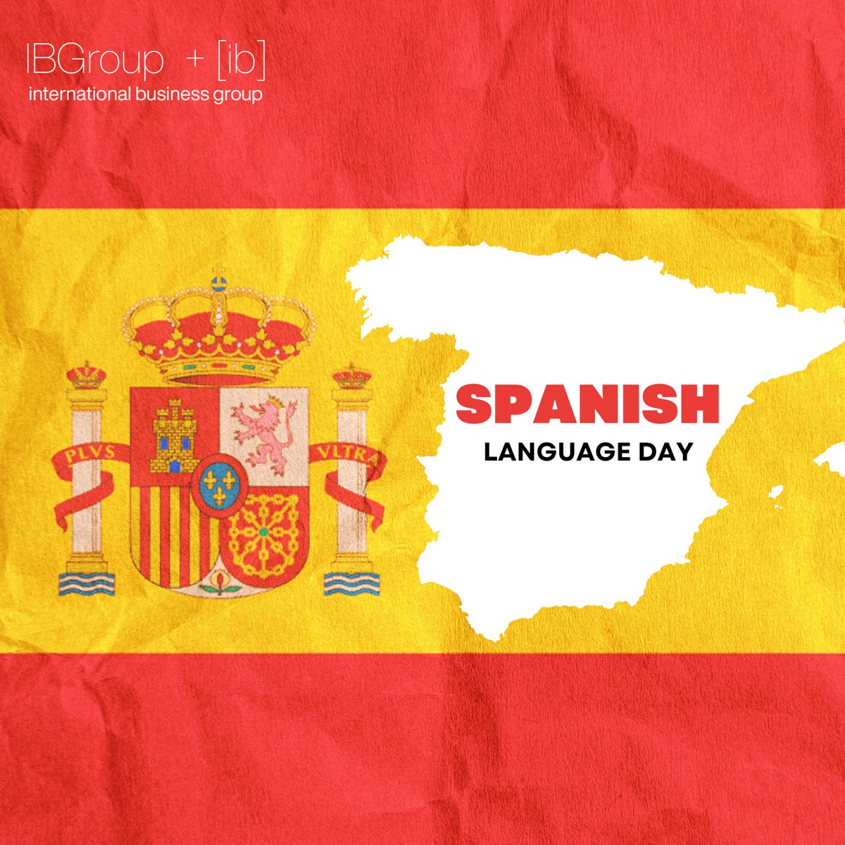 IBGroup_org's tweet photo. From poetry to prose, the Spanish language dances with elegance and passion. Join IBGroup in honoring this linguistic treasure on Spanish Language Day! 🇪🇸📚

#CelebrateEspañol #IBGroup #SpanishLanguageDay https://t.co/4IWwbG4Emn