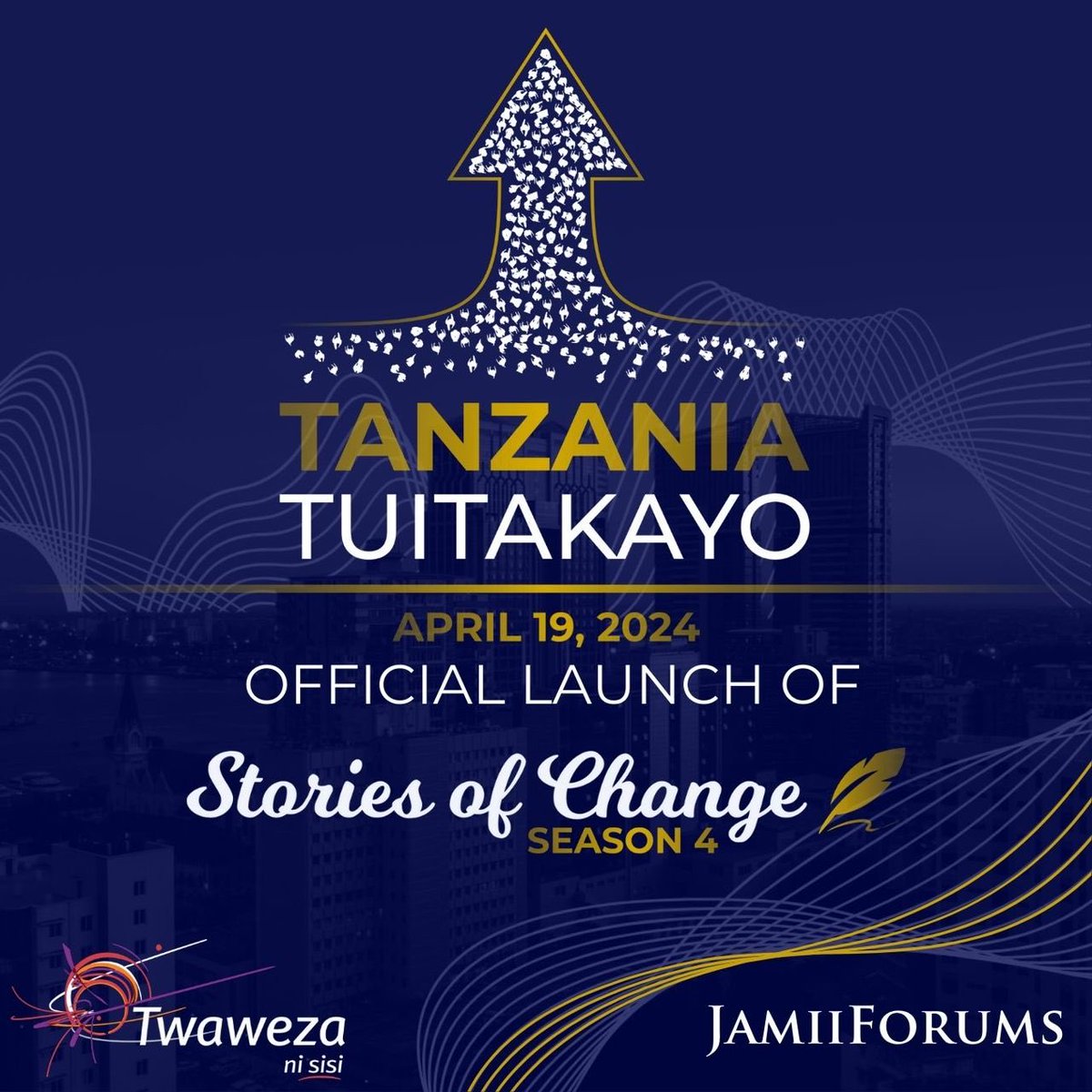 ⁦@JamiiForums⁩ and ⁦@Twaweza_NiSisi⁩ brings you a new forward-looking edition of Stories of Change for 2024 - “Tanzania Tuitakayo” ⁦@abdulnondo2⁩ ⁦@jokateM⁩ ⁦@ChademaTz⁩