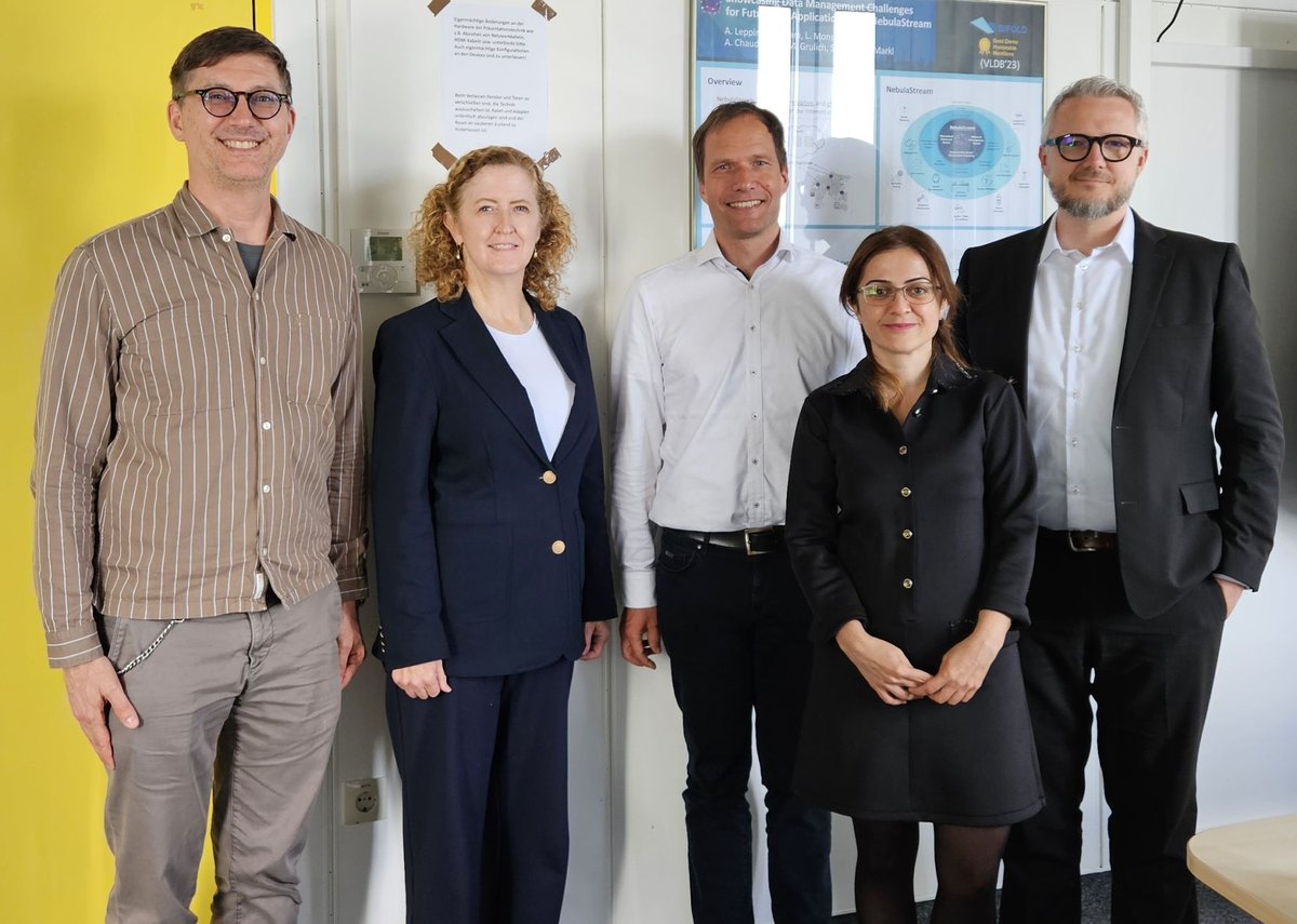 It was an honor to host Dr. @Lea_Shanley from @ICSIatBerkeley and Prof. @damianborth from the @HSGStGallen. Thank you for the very inspiring discussion on future challenges in #DM and #ML. We hope you enjoyed your visit to BIFOLD.