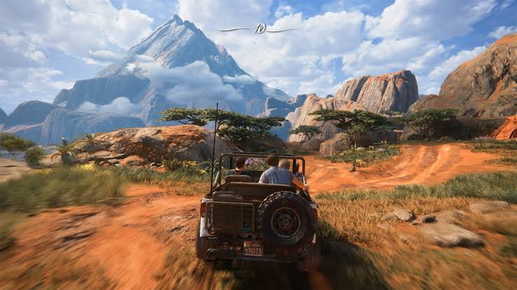 @superchallenge_ Uncharted 4 min, pas misi jeep di Madagascar, asli enak banget drivingnya plus udah kaya film2 action