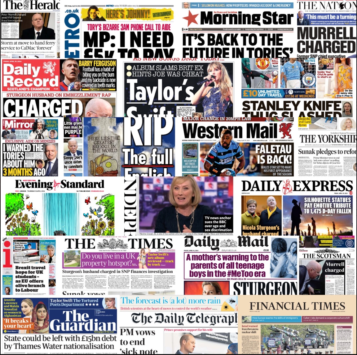 Peter Sands, SMS tweet media