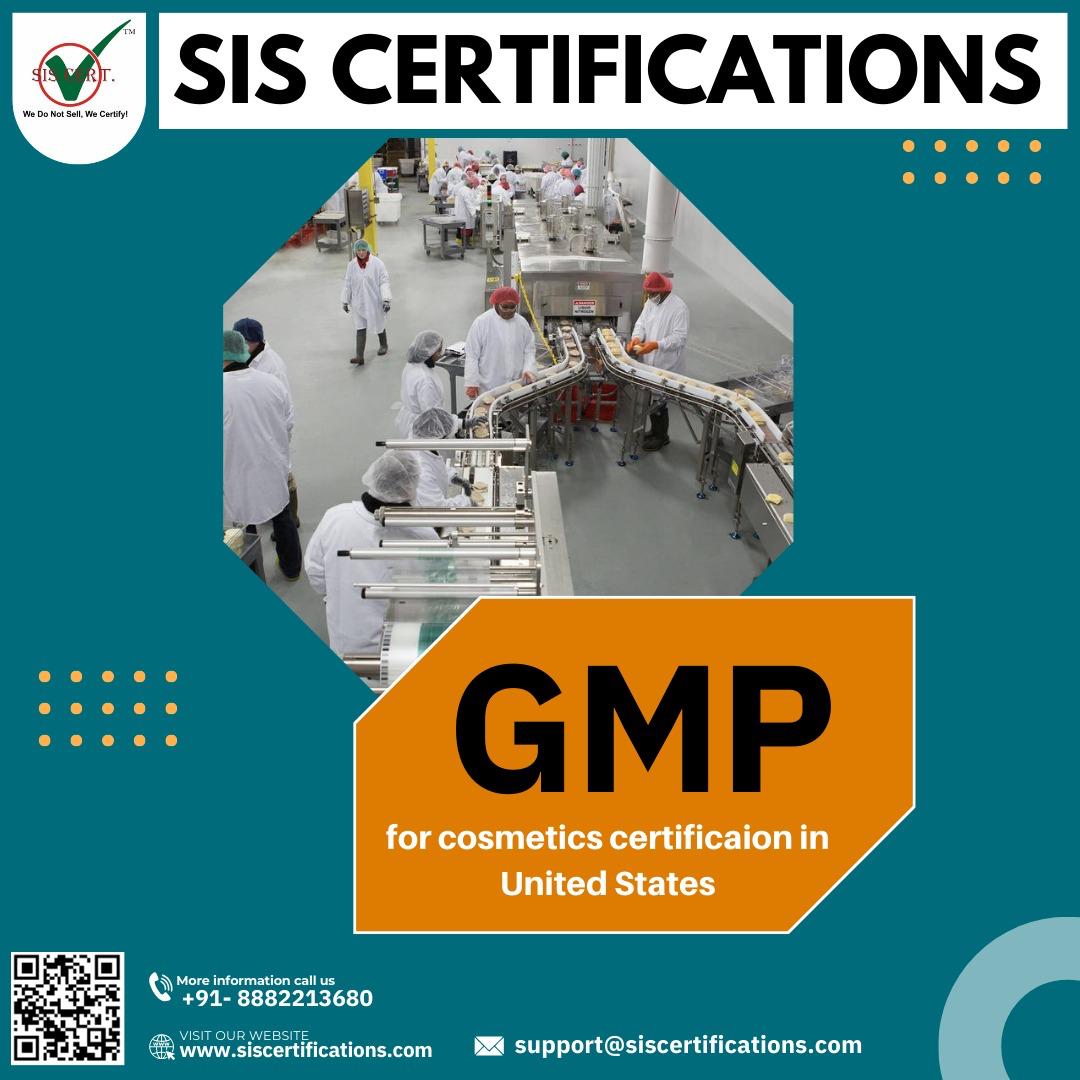 Good Manufacturing Practices (GMP) are given top priority by #US cosmetic companies in order to guarantee product quality, safety, and regulatory compliance. Visit: bit.ly/3Q8Ymw6, call +91-8882213680, email support@siscertifications.com
#SISCertifications #CosmeticGMP