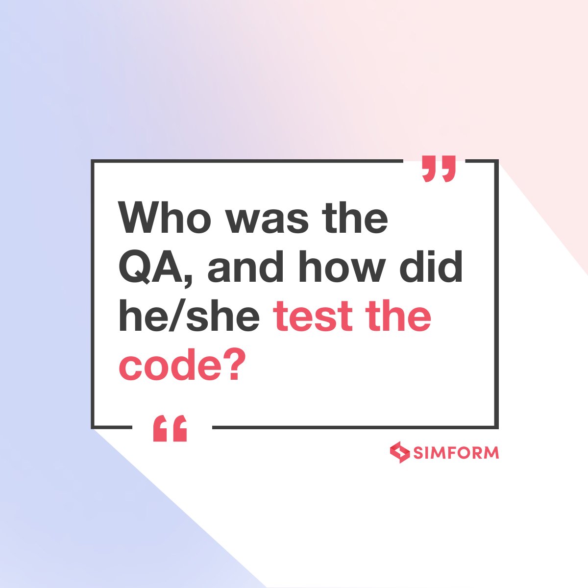 simform's tweet photo. In the world of repeating tasks,  we confront our fears. 

Cheers to the heroes who debug without shedding a tear. 🛠️👓

#database #humor #tech #softwareengineering #simform https://t.co/VlWxIrKkSD