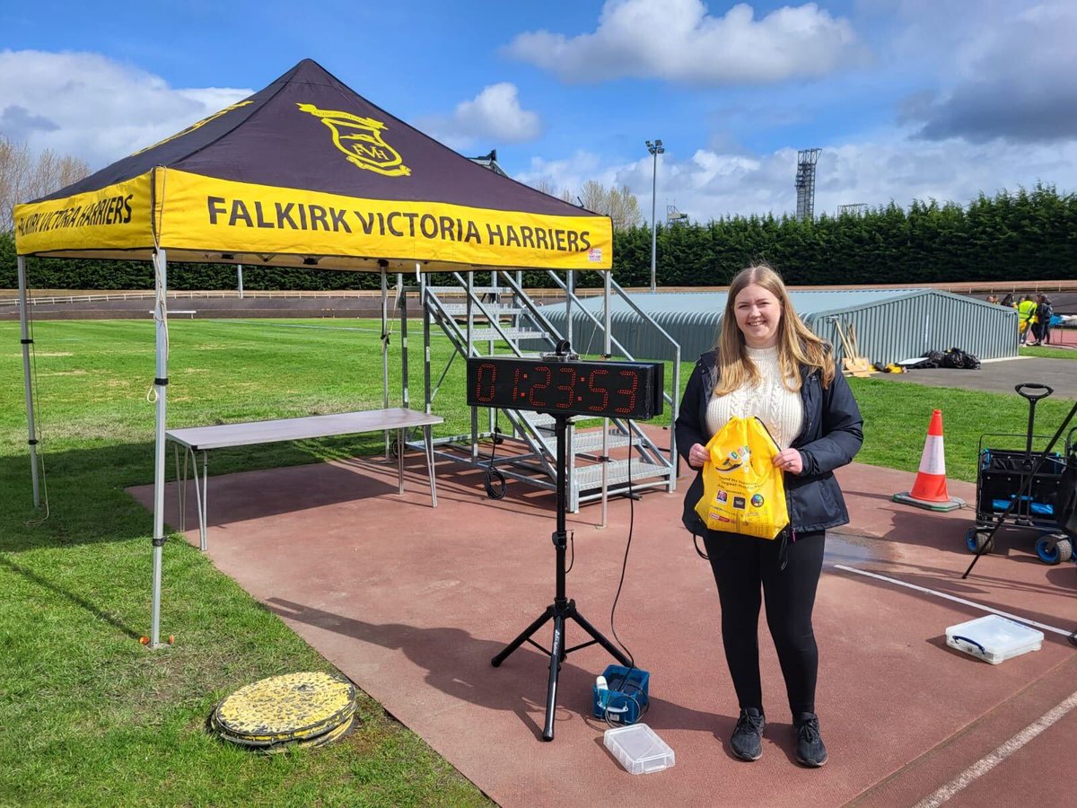 Thanks @falkirkvics for inviting me along to the Round The Houses Jim Dingwall Memorial 10k at Grangemouth Stadium. You can read my parliamentary motion congratulating the club on a successful event and winners Scott Stirling and Annabel Simpson here: parliament.scot/chamber-and-co…