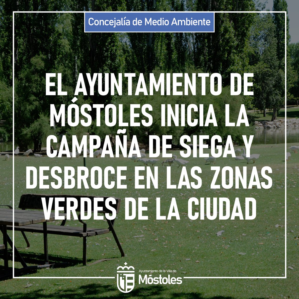 🌳 La Concejalía de Medio Ambiente ha iniciado ya la campaña de siega y desbroce en las zonas verdes del municipio. Además de estas tareas llevadas a cabo por los servicios municipales, también se está acometiendo el desherbado de los alcorques en los viarios.

➕ info: