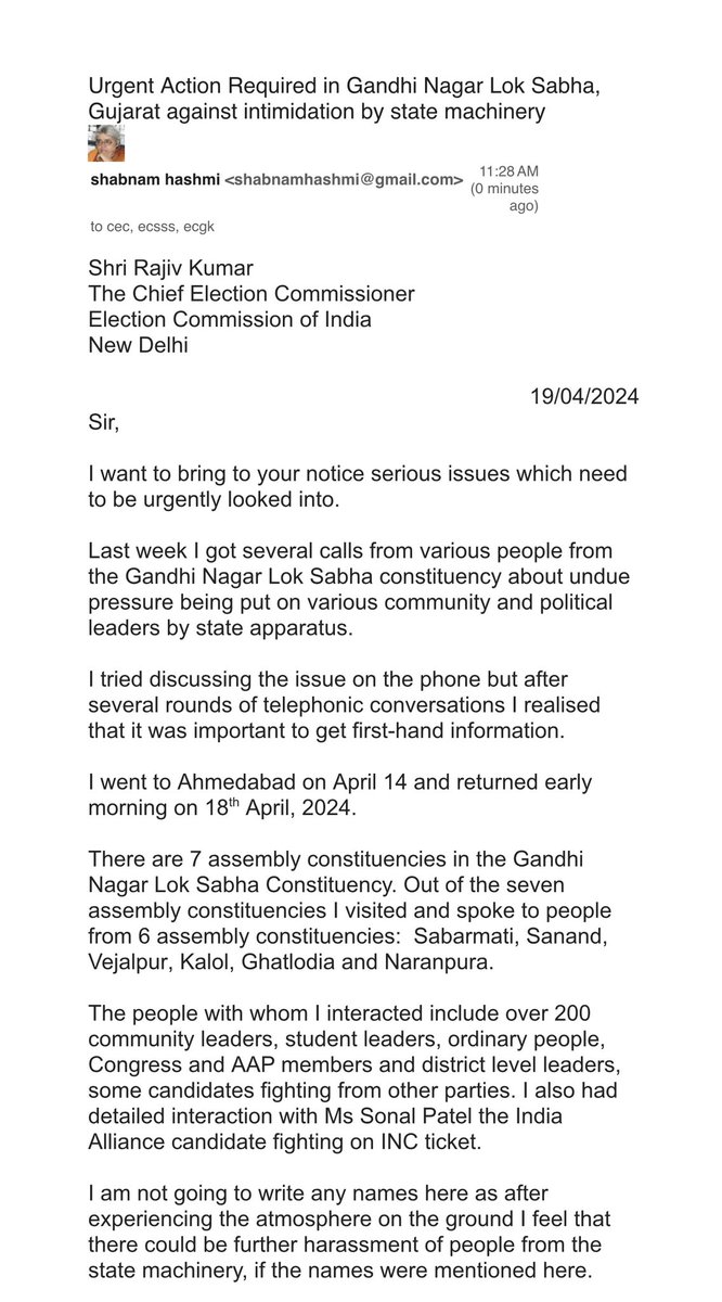 Shabnam Hashmi tweet media