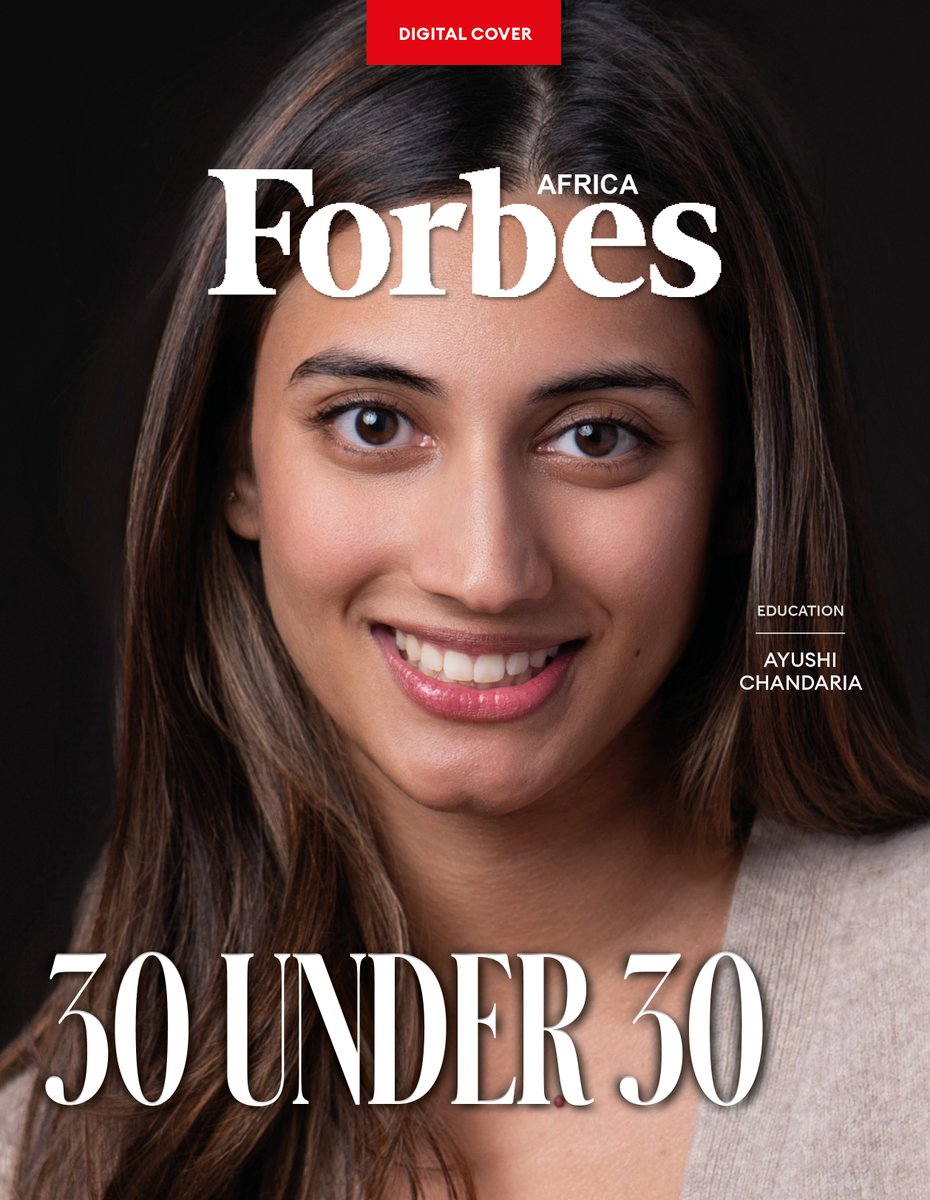 #ADecadeOfUnder30 🎉 
Presenting Ayushi Chandaria's digital cover:

'The narrative of growth, resilience, and commitment is not just a story; it’s a living testament to the unwavering dedication to shaping a better future for Kenya and the African continent,” 

Want to read about…