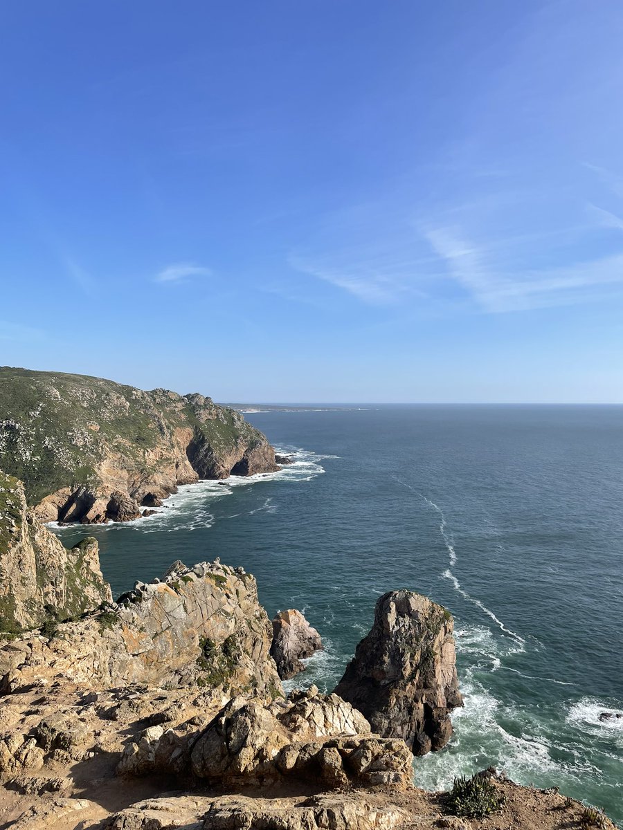 Cabo Da Roca the most western part of Europe was a stunning Oceanside/hilltop view #Portugal2024