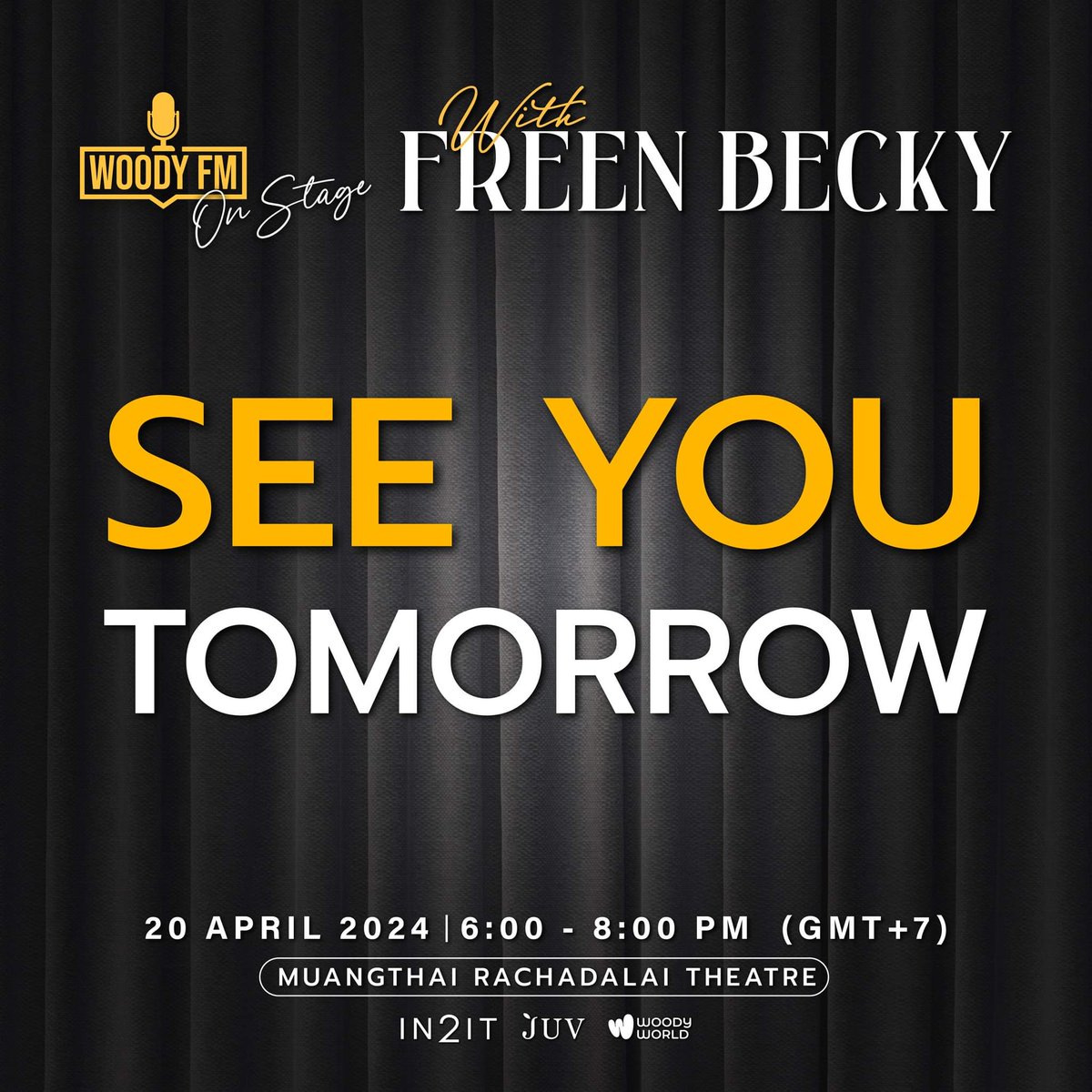 tvpoolsocial's tweet photo. 📌พรุ่งนี้ละน้า อดใจรอไม่ไหวล้าววว 😍

Woody FM on Stage with Freen - Becky พบกับ 2 สาวดาวรุ่ง ฟรีน-เบ็คกี้ ที่ควงคู่กันมาเปิดใจแบบเจาะลึกถึงตัวตน

เรื่องราวชีวิต ความรัก และโมเมนต์ต่างๆ ของทั้งคู่ ไลฟ์ทอล์กที่พิเศษ ลึกซึ้งแบบครบทุกรสชาติ และพบกับความเซอร์ไพร์สอีกมากมายที่คุณไม่เคยเห็นที่ไหนมาก่อน( 20 เม.ย. 67) ณ เมืองไทยรัชดาลัยเธียเตอร์

#WoodyFMonStagewithFreenBecky
#ThanksLiveStreamWDxFB 
#ฟรีนเบคเป็นแฟนกัน #ฟรีนเบค #beckysangels #srchafreen  #FreenBecky #ทีวีพูล