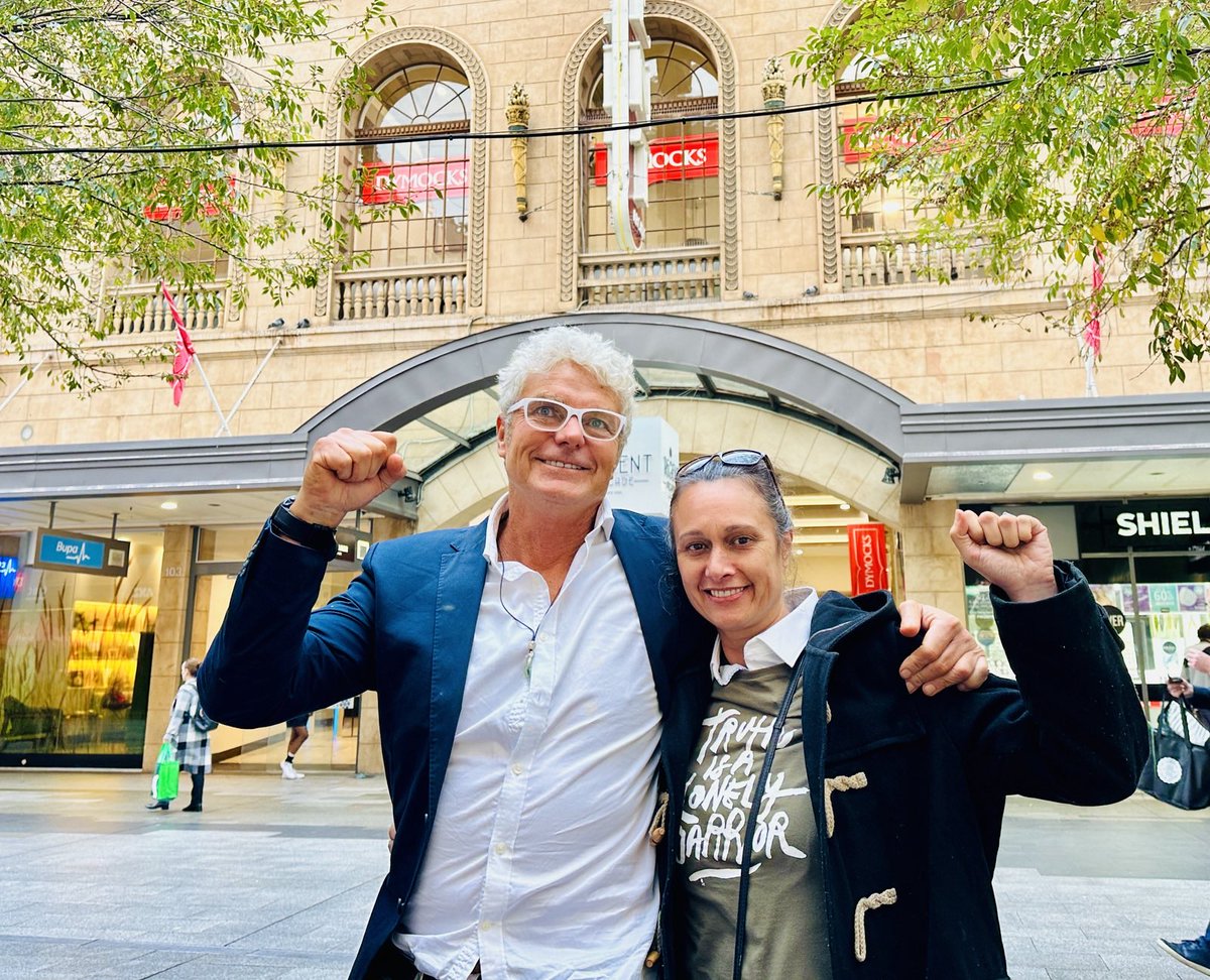 So lucky to have become friends with my favourite Australian whistleblower, David McBride. @MurdochCadell Rockin the boat from within. ✊️💥✊️ #IStandWithDavidMcBride