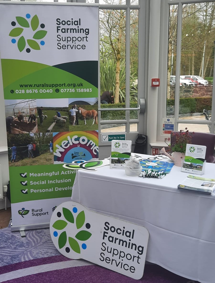 Recently our Social Farming Team & CEO Kevin attended the Spotlight on Rural @NHSCTrust Conference. The team had the chance to speak to the audience & put a focus on rethinking rural health & wellbeing in the northern area. Thanks so much for the invite & opportunity to speak!