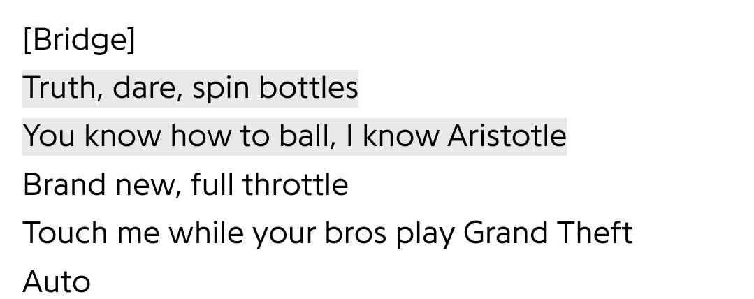 The stifling writer's block Taylor is clearly dealing with whenever she tries to write about Travis Kelce is so fucking funny.