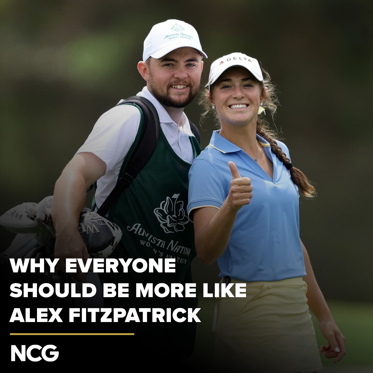 It's clear to see why the Englishman has become so popular amongst golf fans 🤩 🔗 ow.ly/5FJ250RjCuB