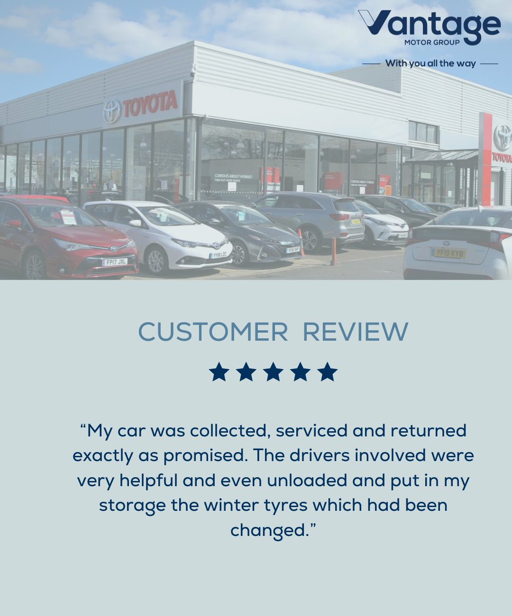 Another excellent review for Toyota Morecambe 🚗🙌 #Review #Toyota #Appreciation