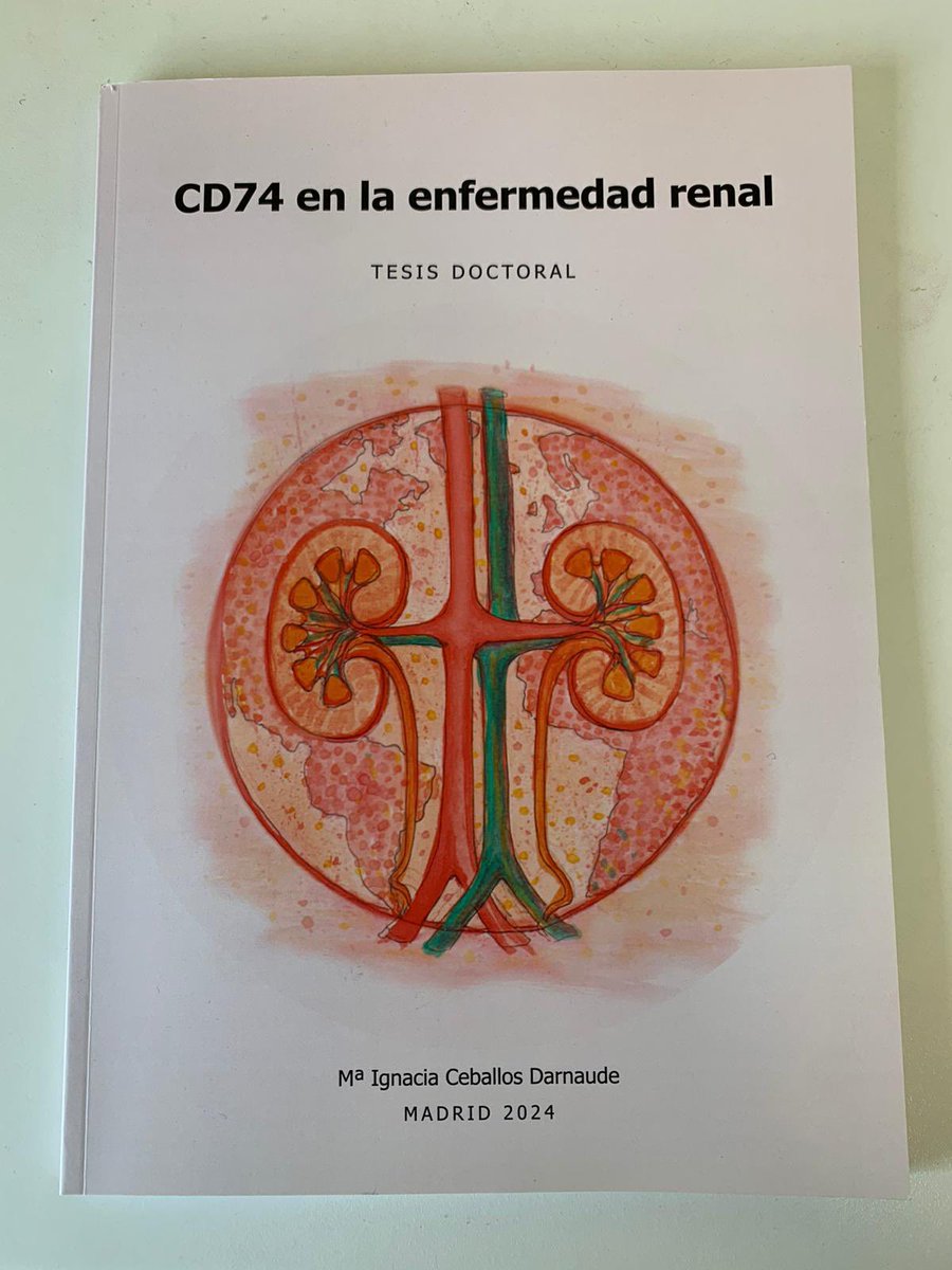 LabNefro_IISFJD's tweet photo. Nuestra doctoranda Mª Ignacia Ceballos Darnaude @zazce defendió el jueves 18 de Abril  su tesis doctoral “CD74 en la enfermedad renal” https://t.co/TJBrxMhDd0