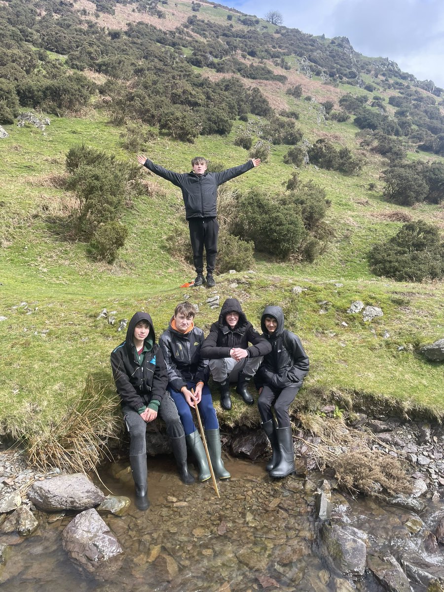 Day 2 at Carding Mill Valley. Well done for braving the rain 👊🏻