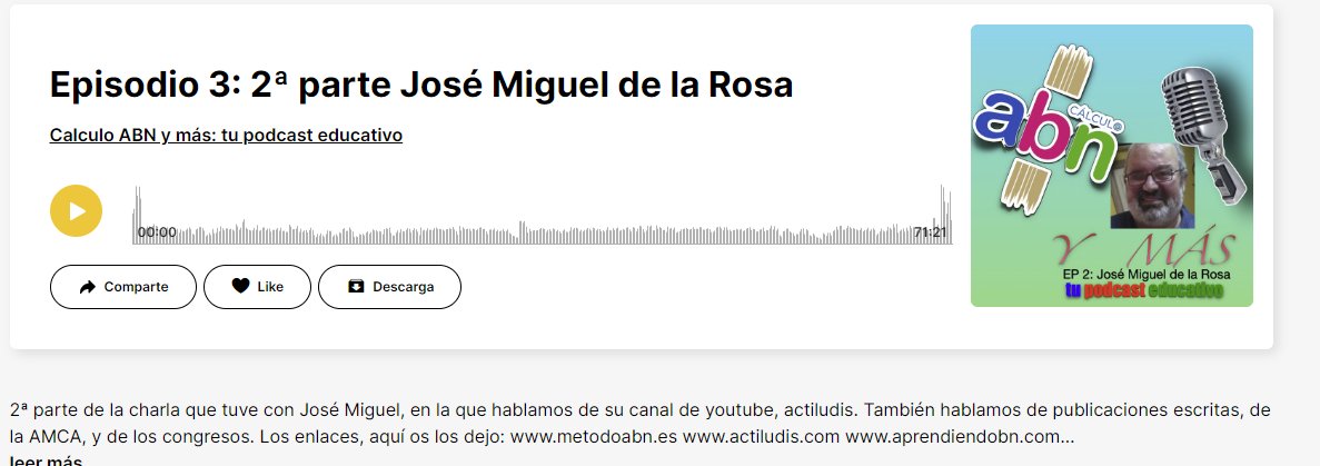 Cálculo ABN tweet media